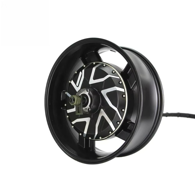 17X6.0 Inch 273 12000W V4 72V  - 12000W Electric Motorcycle Hub Motor 评论和价格