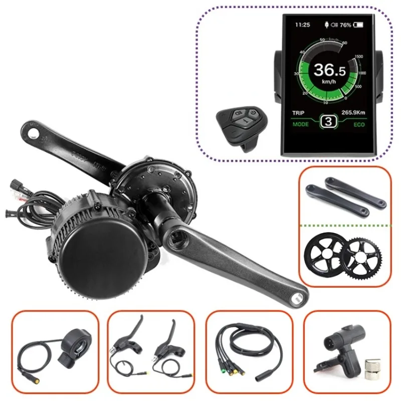 G340 Mid Drive Motor Kit DPC18 - Mid Drive Conversion Kit 1000W 评论和价格